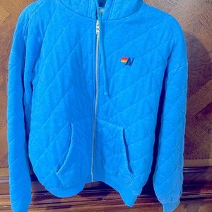 Aviator Nation jacket - beautiful blue